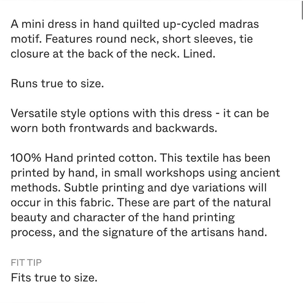 Alix of Bohemia Floral Patchwork Short Sleeve Mini Dress - Multicolor - Picture 3 of 3